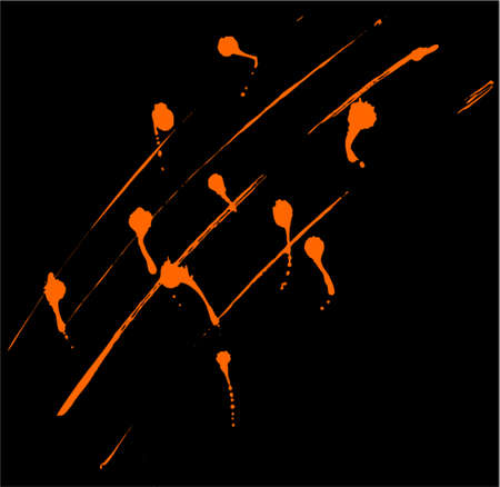 Grunge vector blotsのイラスト素材