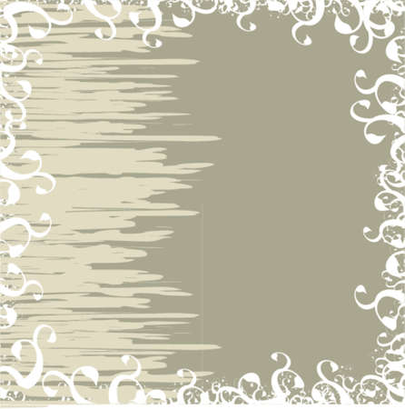 floral grunge backgroundのイラスト素材