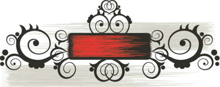 Floral background borderのイラスト素材