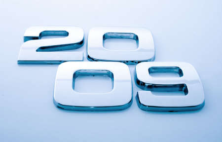 Metal digits - 2009の写真素材