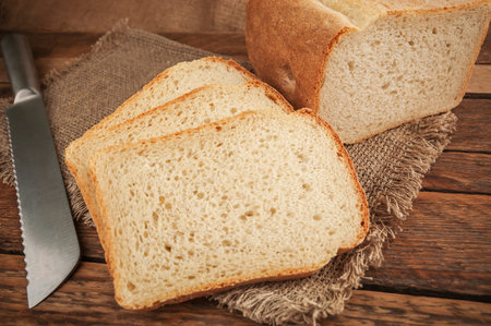 slice of fresh and crispy bread