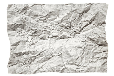 a crumpled sheet of paper as a textureの写真素材