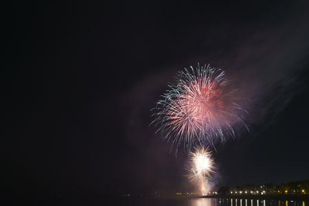 fireworksの写真素材