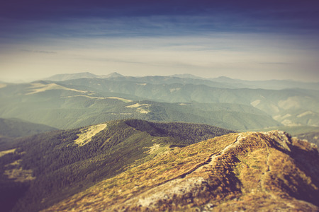 Beautiful landscape in the mountains.の写真素材