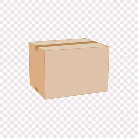 Box Icon. Stock Vector Illustrationのイラスト素材