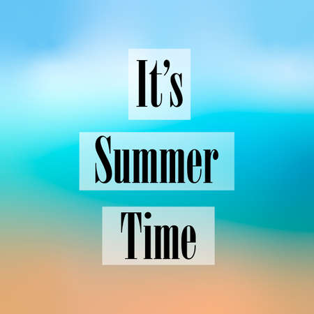Summer Background. Stock Vector Illustrationの写真素材