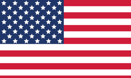 vector image of american flagのイラスト素材