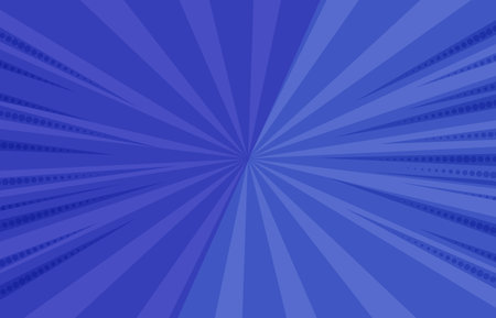 Pop art blue background. Comics book cartoon magazine cover. Vector vintage backdrop for comic superhero text, speech bubble, message.のイラスト素材