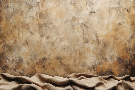 Brown concrete texture with space for textの素材