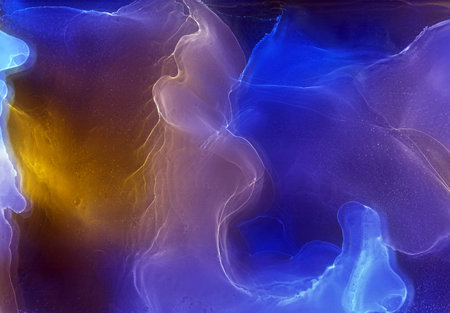 Abstract art alcohol ink, acrylic pour picture photo. Good for background texture surface print...