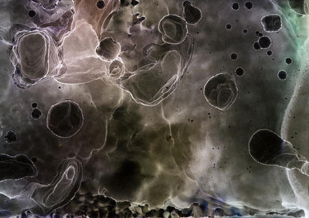 Abstract art alcohol ink, acrylic pour picture photo. Good for background texture surface print design and your advertisementの写真素材