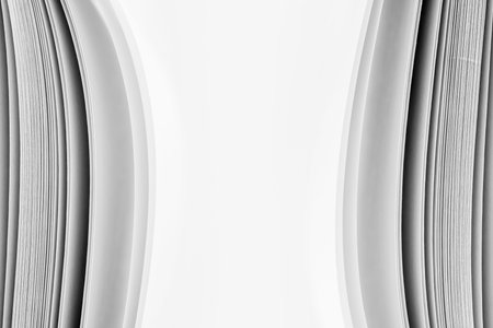 Design concept - simplicity white curve for background.