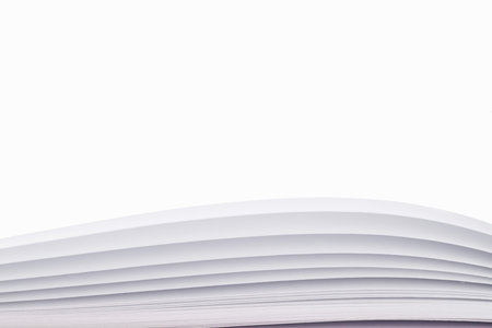 Design concept - simplicity white curve for background.