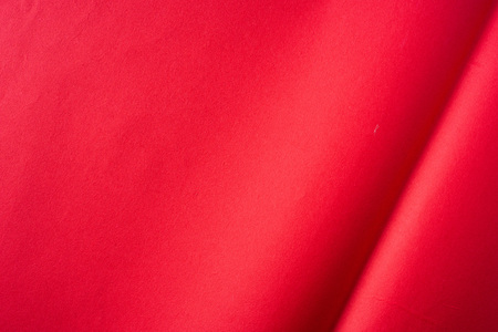 Design concept - red folded japanese washi paper for mockupの写真素材