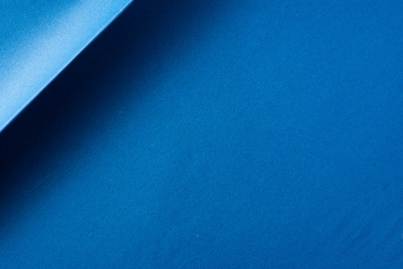 Design concept - deep blue folded japanese washi paper for mockupの写真素材