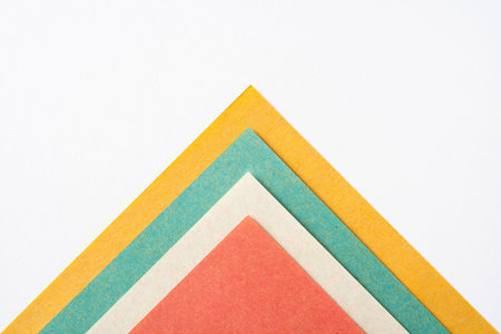 Design concept - a lot of colorful japanese washi paper for mockup