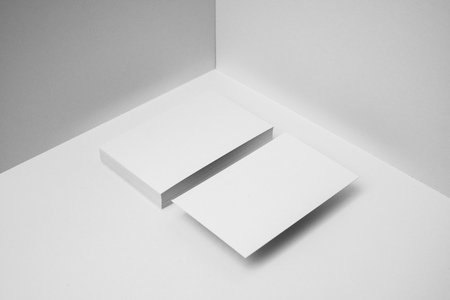 Blank business cards for corporate identity setの写真素材
