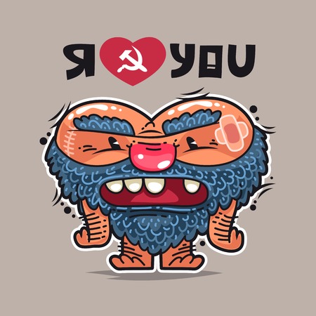 Russian Loveのイラスト素材