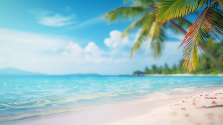 Tropical Summer Sea Beach Landscapeの素材
