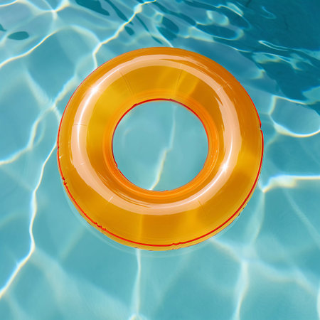 Round Orange Air Mattressの素材