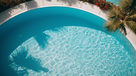 Private Swimming Pool on the Hotel Territoryの素材