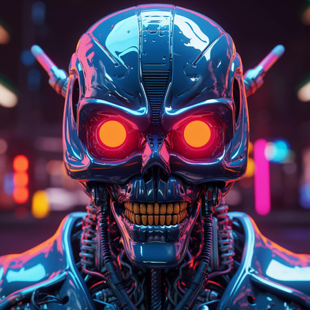Retro Futuristic Robot Characterの素材