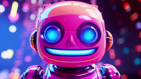 Retro Futuristic Robot Characterの素材