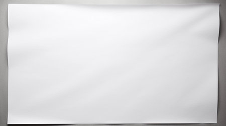 Blank A4 Horizontal White Paper Mockupの素材