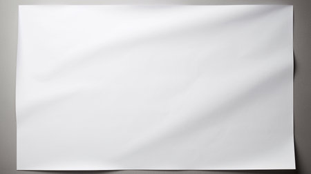 Blank A4 Horizontal White Paper Mockupの素材