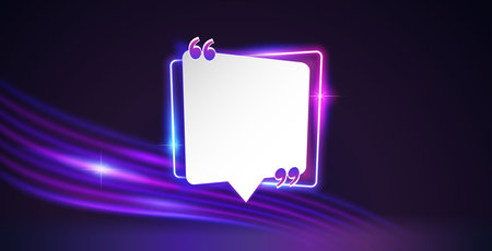 White Sheet for Quotes on a Blurred Backgroundのイラスト素材