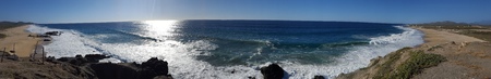 Pacific Ocean Panoramicの写真素材
