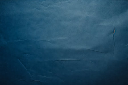 Blue background with paper textured with dark blue color. Generative AI.の素材