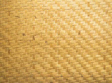 bamboo weave mat textureの写真素材