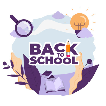 Back to school 5-1のイラスト素材