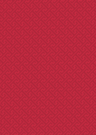 Chinese geometric pattern for banner or poster. Chinese New Year background. Vector illustrationのイラスト素材