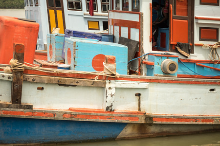 Fishing boat or shipの写真素材