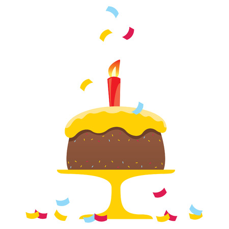 Birthday Cakeのイラスト素材