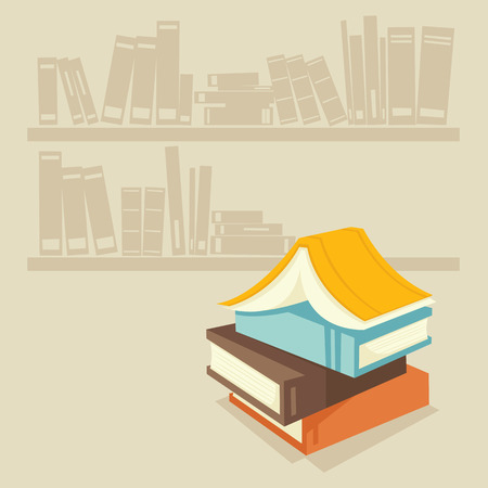 Booksのイラスト素材