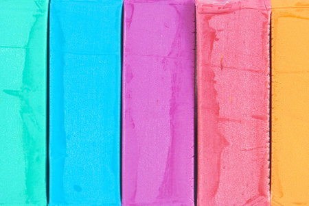 Background of colour play dough
