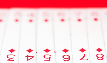 Detail of joker playing cardsの写真素材