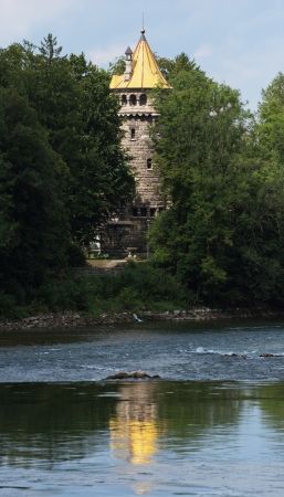 Mother tower (Mutterturm) in Landsberg on the Lech.の写真素材