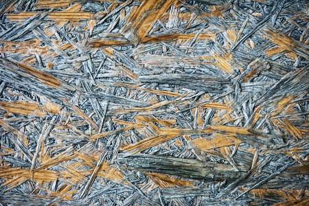 Particleboard background. Woodworking industry theme.の写真素材