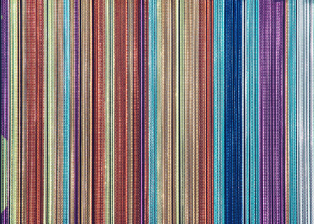 Retro background with colorful vertical stripes.の写真素材