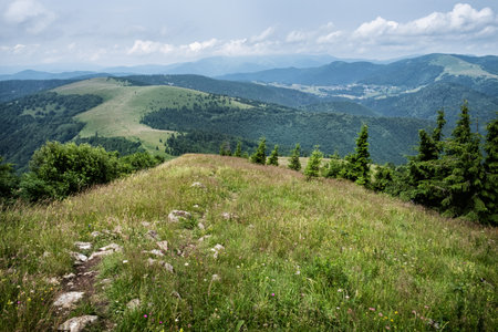 Low Tatras mountain, Slovak republic. Travel destination. Seasonal natural scene.の写真素材