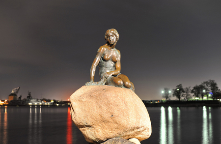 The Little Mermaid, Copenhagen, Denmarkのeditorial素材