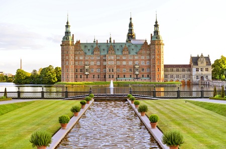 Frederiksborg Castle, Hillerod, Denmarkのeditorial素材