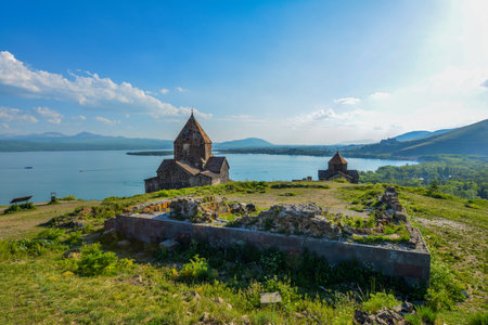 Sevanavank Monastery in the Gegharkunik Province of Armenia.