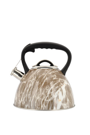 Kettle isolated on a white background. Clipping path included.の写真素材