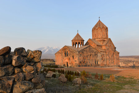 The Hovhannavank Monastery in Ohanavan, Aragatsotn Province, Armenia