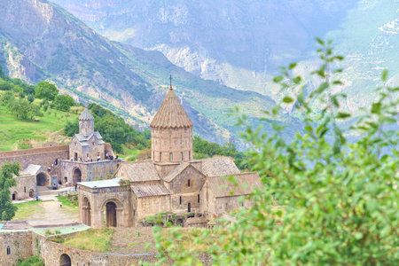 View of the Tatev monastery, Armenia.